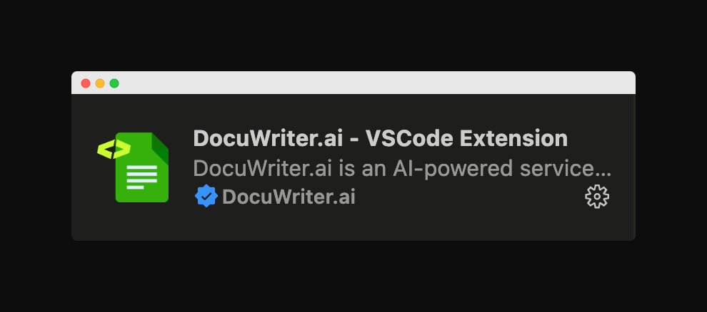 VSCode Extension